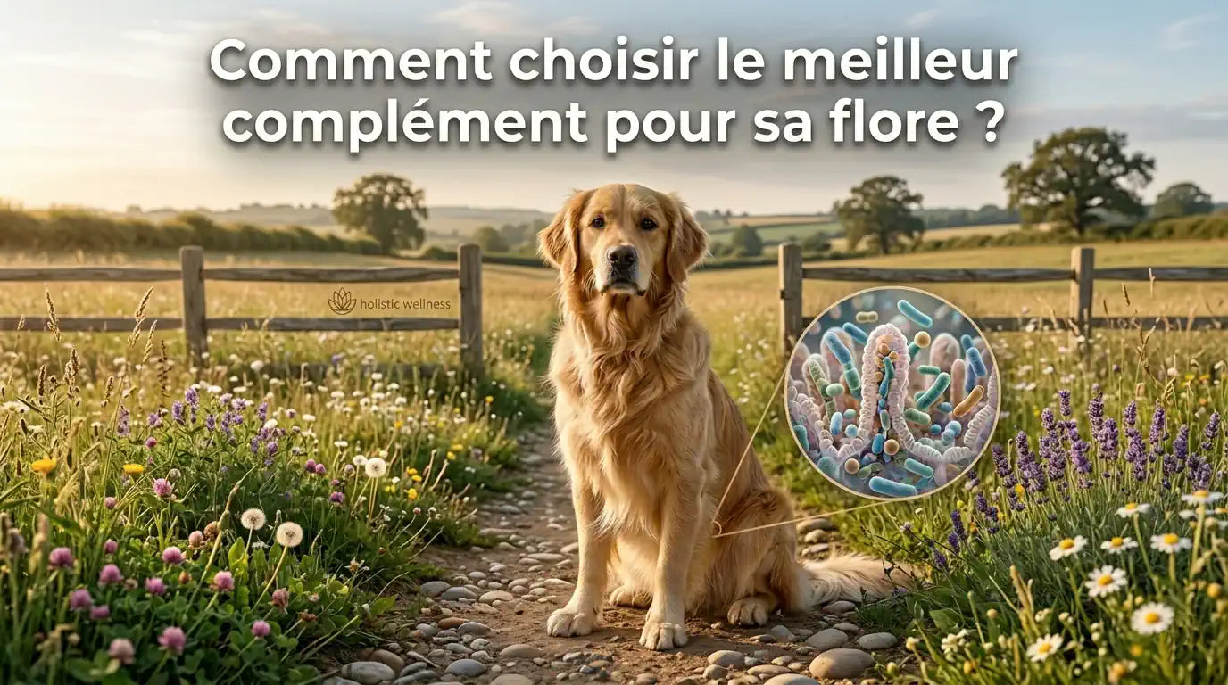 Probiotiques pour chien : comment choisir le meilleur complément pour sa flore ? Image