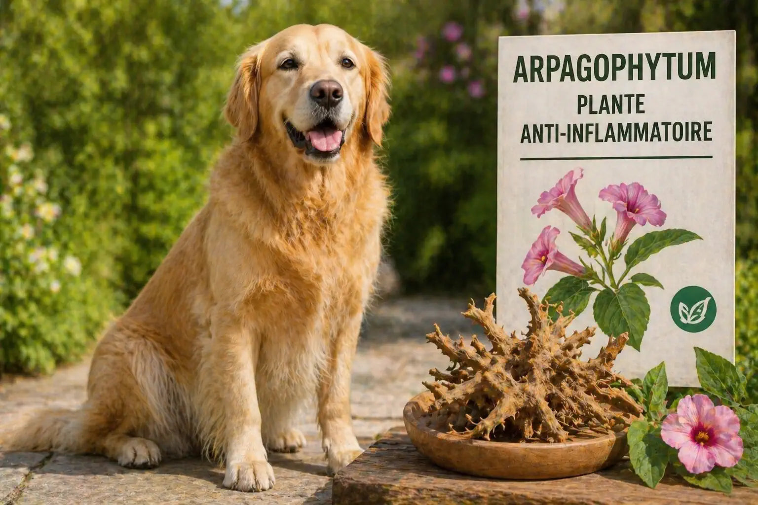 Harpagophytum pour chien : la "griffe du diable" contre les douleurs articulaires Image
