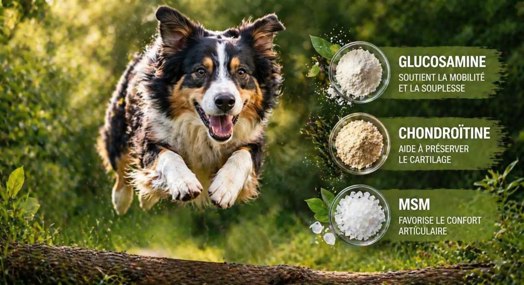 Glucosamine, Chondroïtine et MSM : pourquoi ce trio est-il indispensable pour le cartilage ? Image