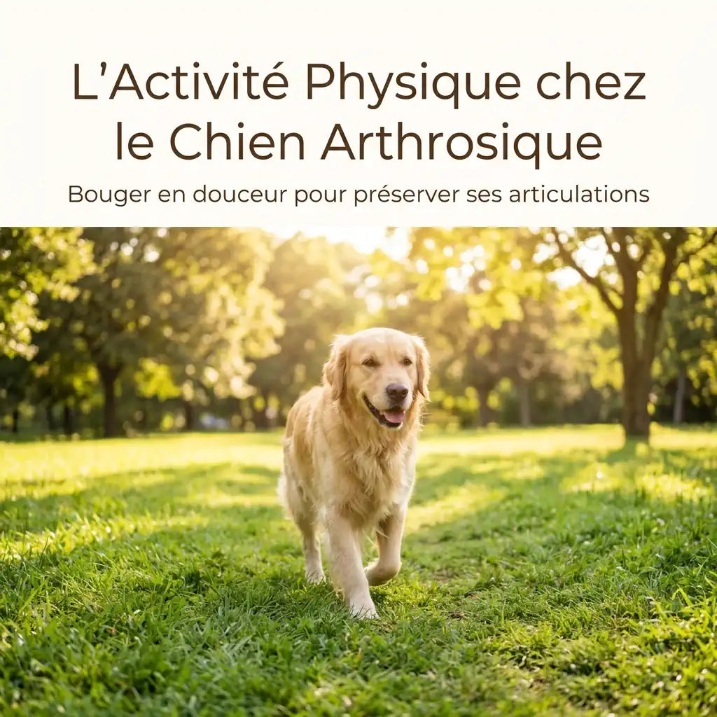 Chien arthrosique : quels exercices doux pour garder sa mobilité ?