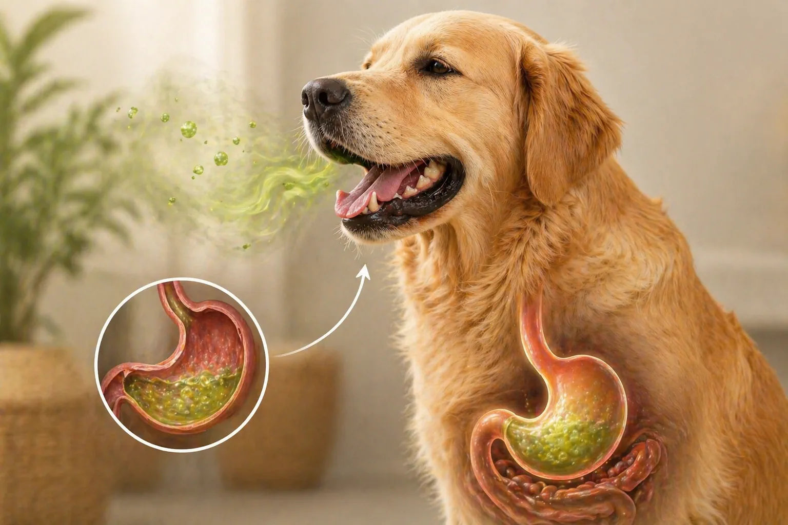 Et si la mauvaise haleine de mon chien venait de son estomac ? Image