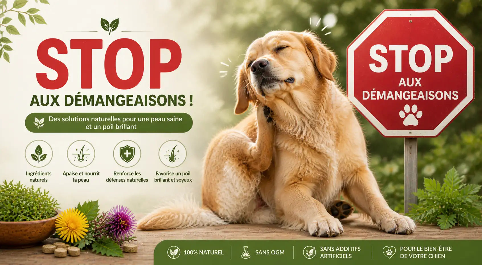 Stopper les démangeaisons du chien : les remèdes naturels qui fonctionnent Image