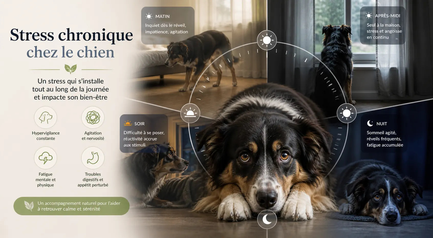 Stress chronique chez le chien : les dangers sur sa santé et comment agir Image