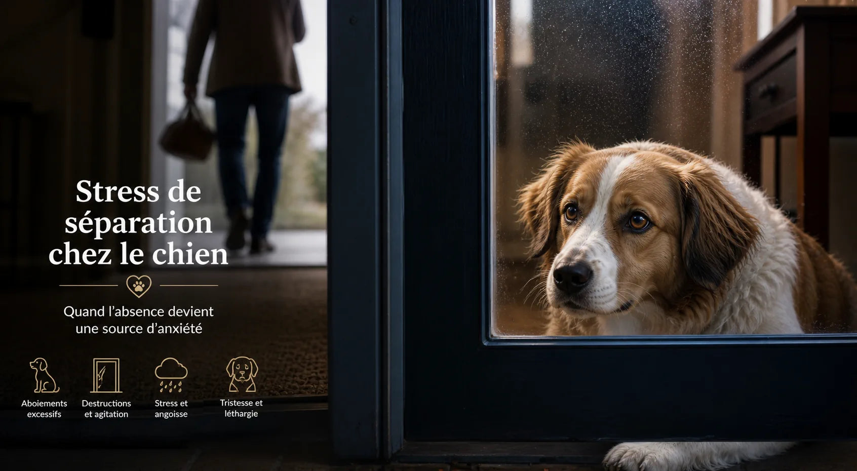 Anxiété de séparation : comment aider votre chien à rester serein seul à la maison Image