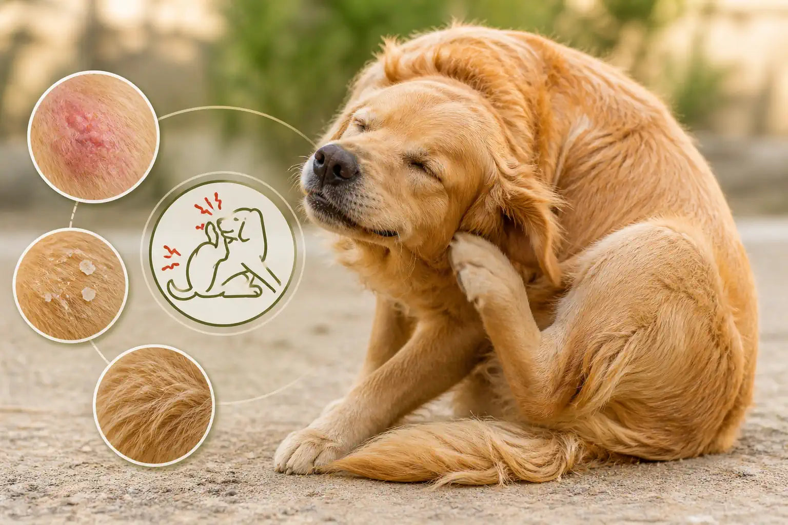 Mon chien se gratte tout le temps : comment identifier la cause ? Image